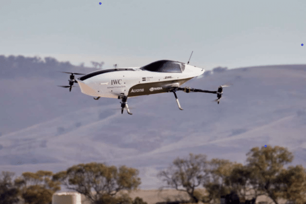Worlds First Flying Electric Car Makes Test Flights In Australia